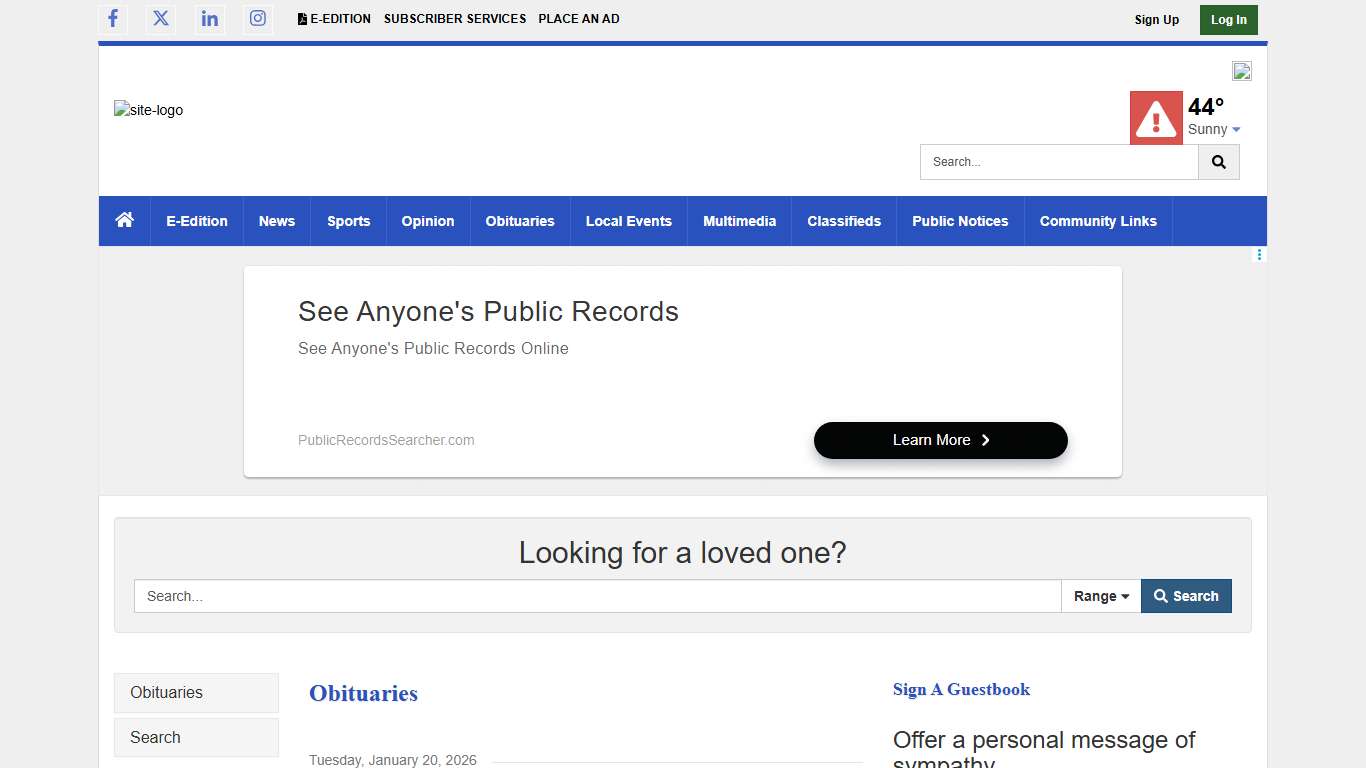 Obituaries | chathamstartribune.com